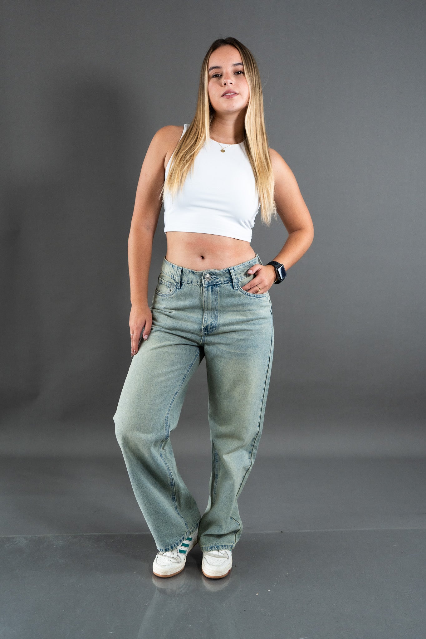 Wide Leg Frosteado