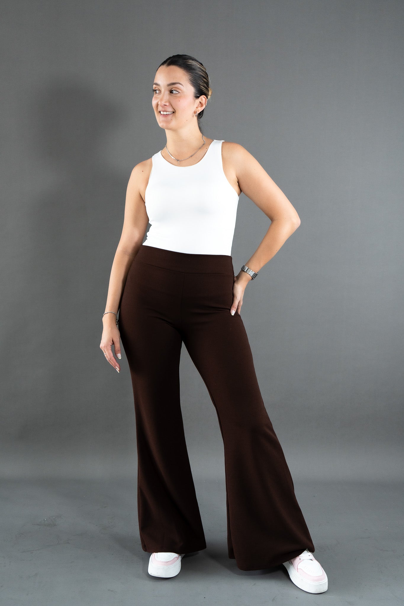 Flare Pant Marron