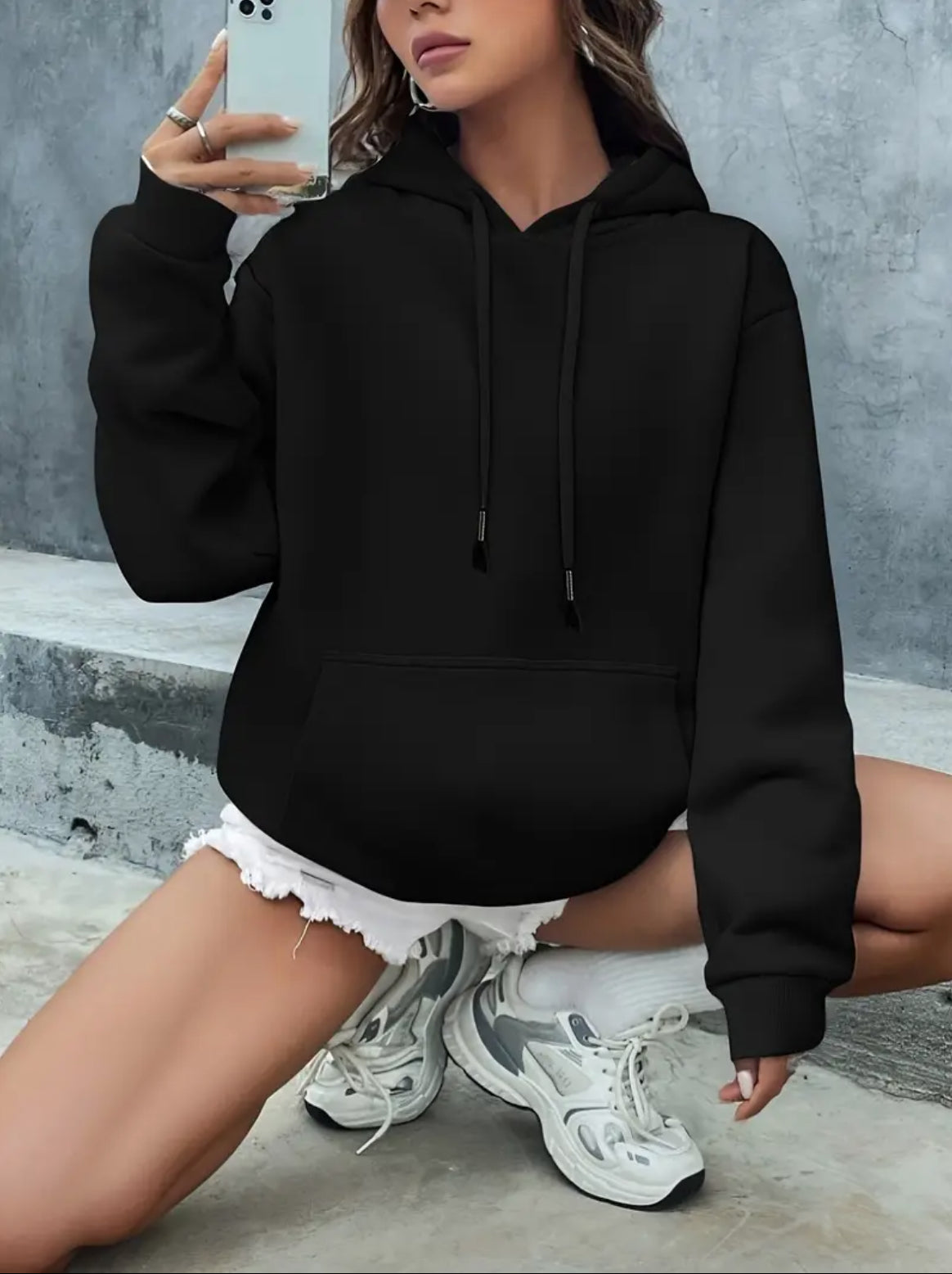 Hoodie Negro