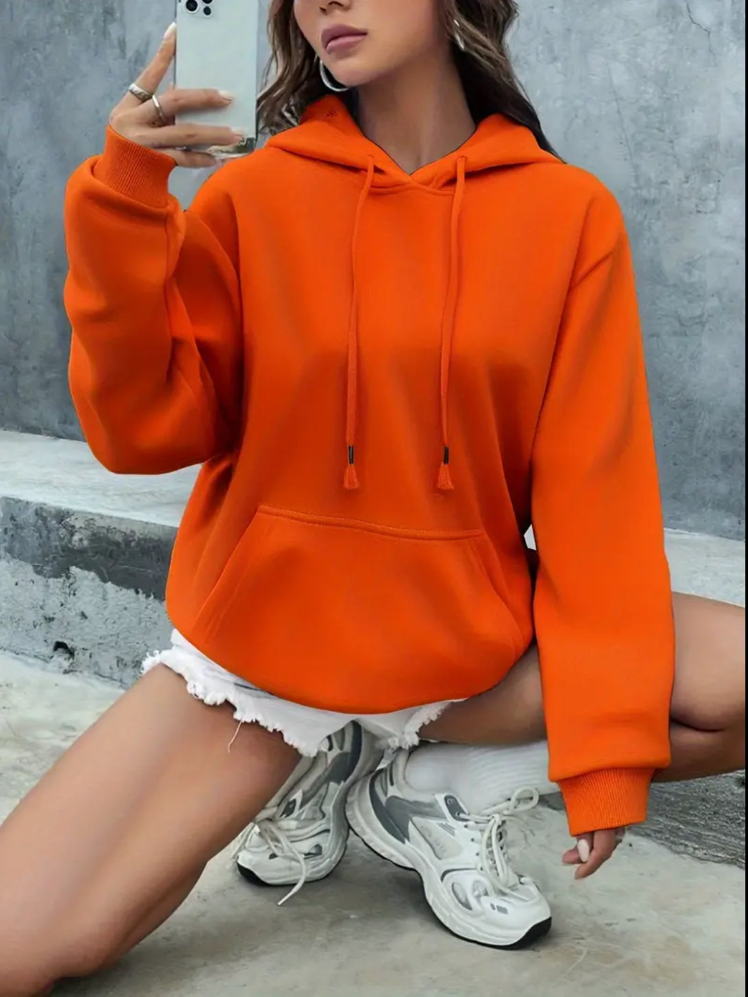 Hoodie Naranja