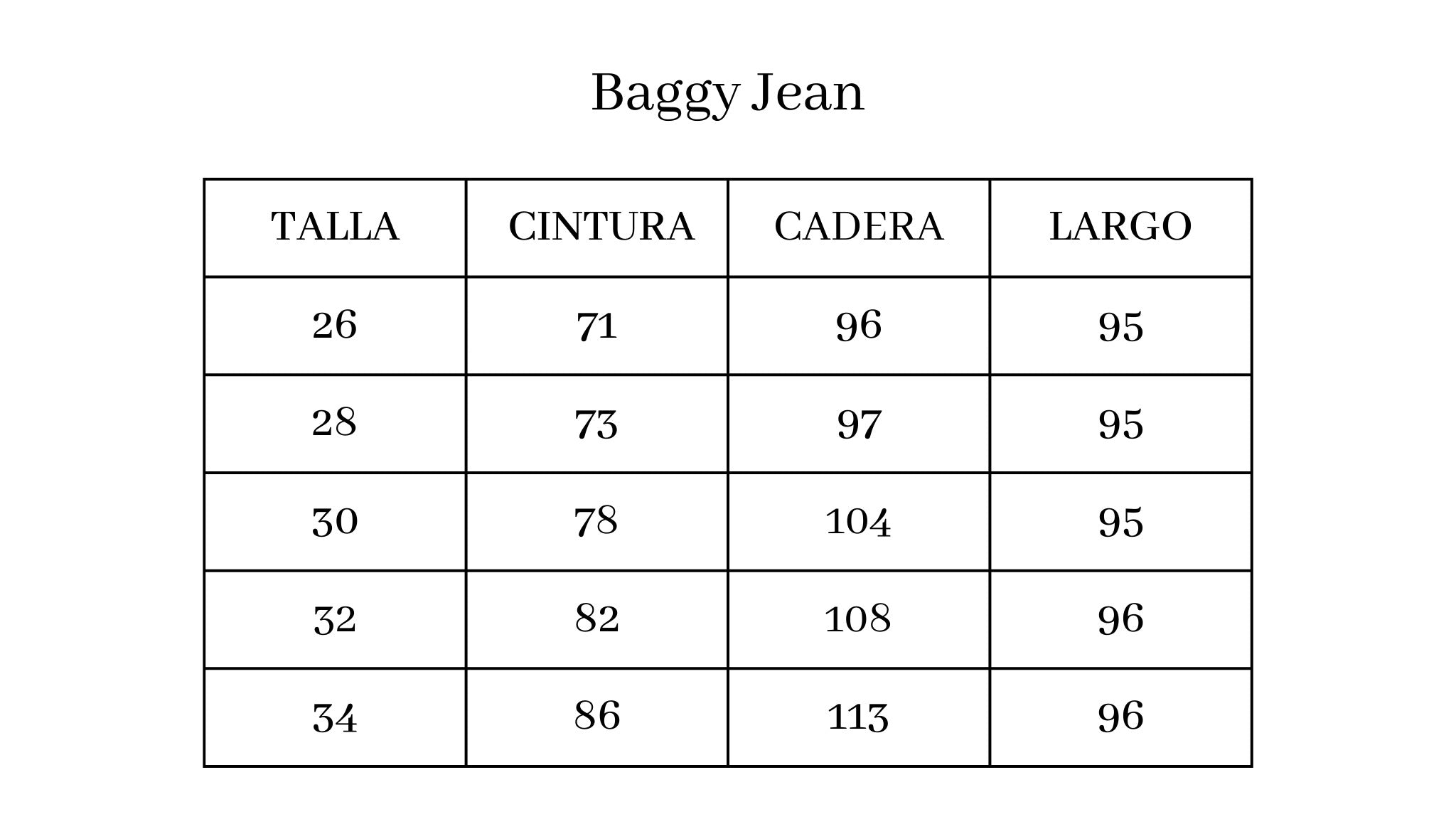 Baggy Jean Negro