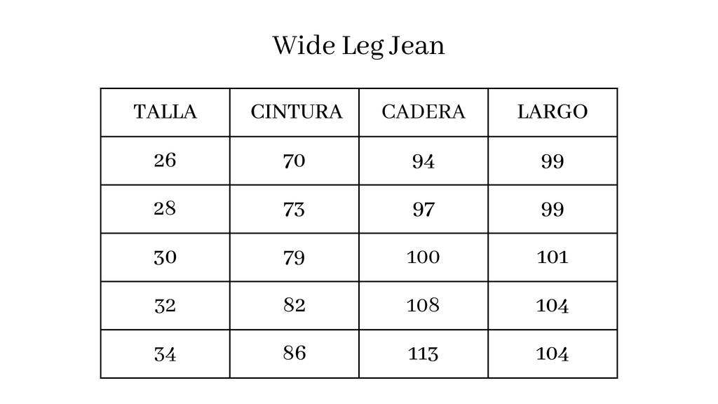 Wide Leg Frosteado