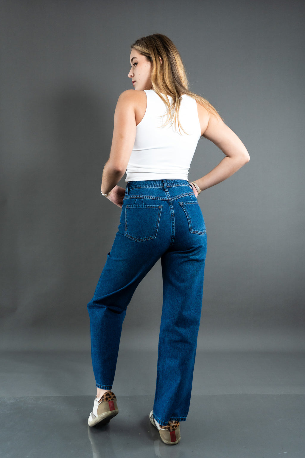 Wide Leg Azul