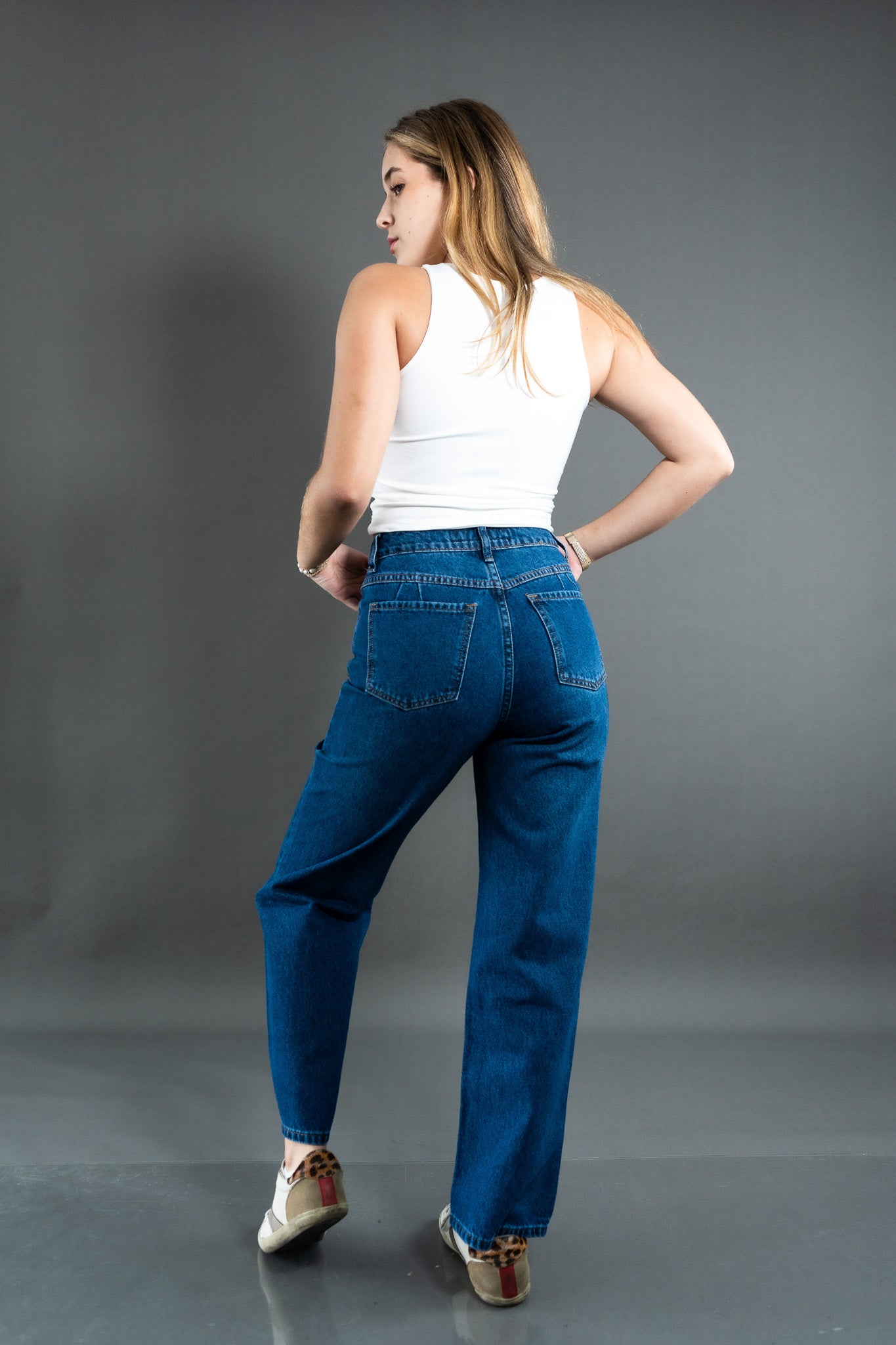 Wide Leg Azul
