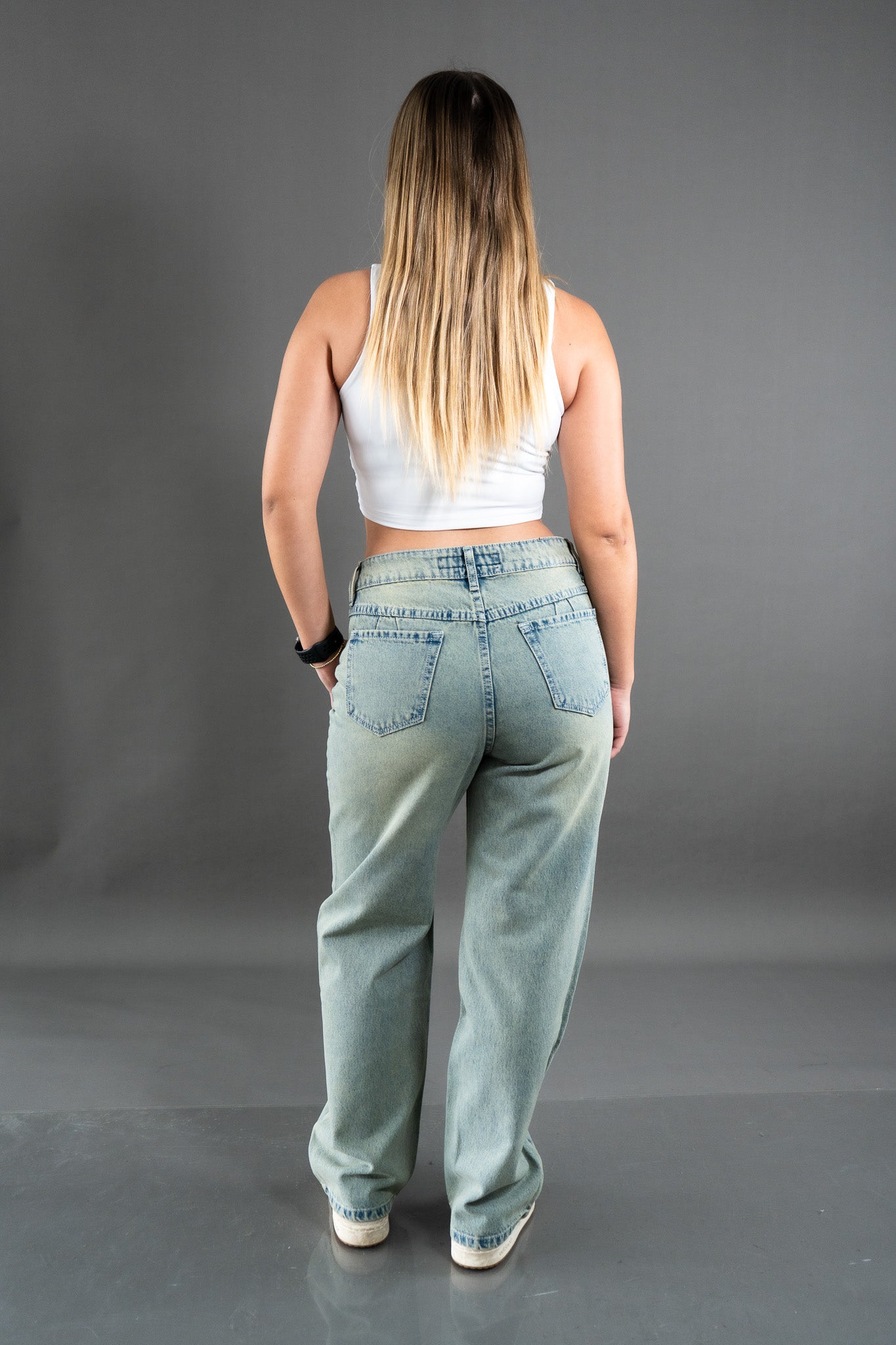 Wide Leg Frosteado