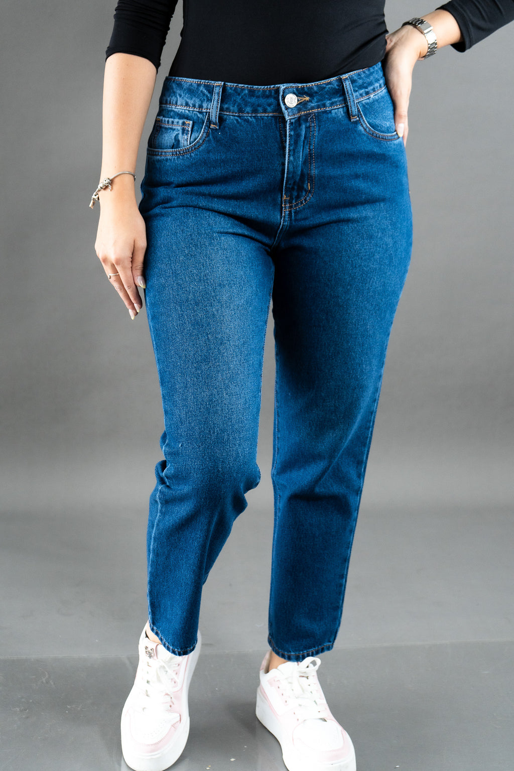 Mom Jean Azul