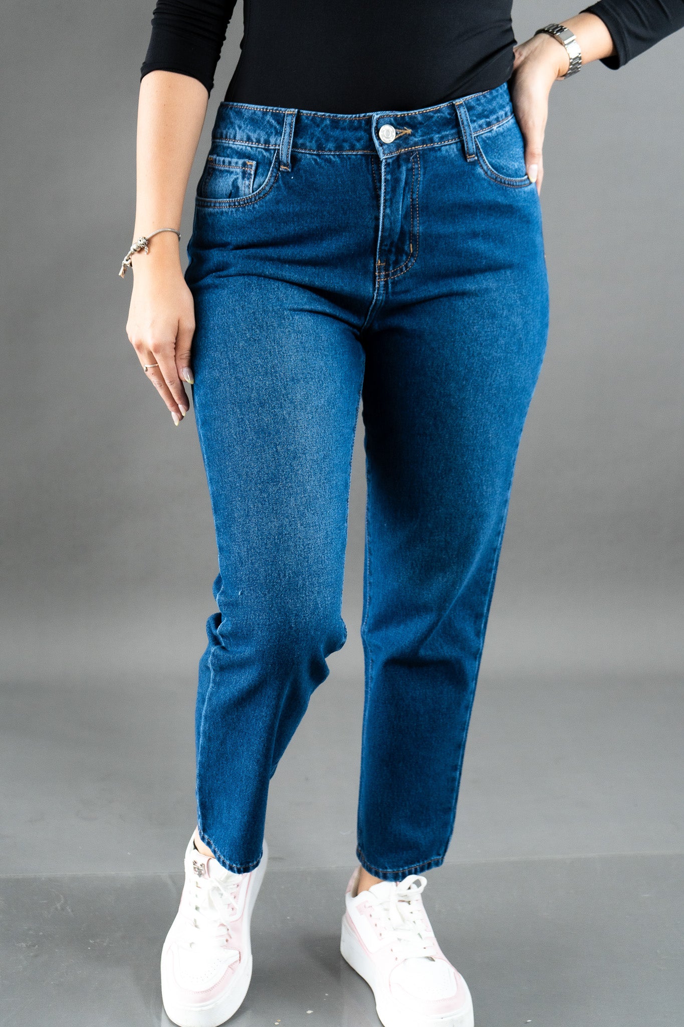 Mom Jean Azul