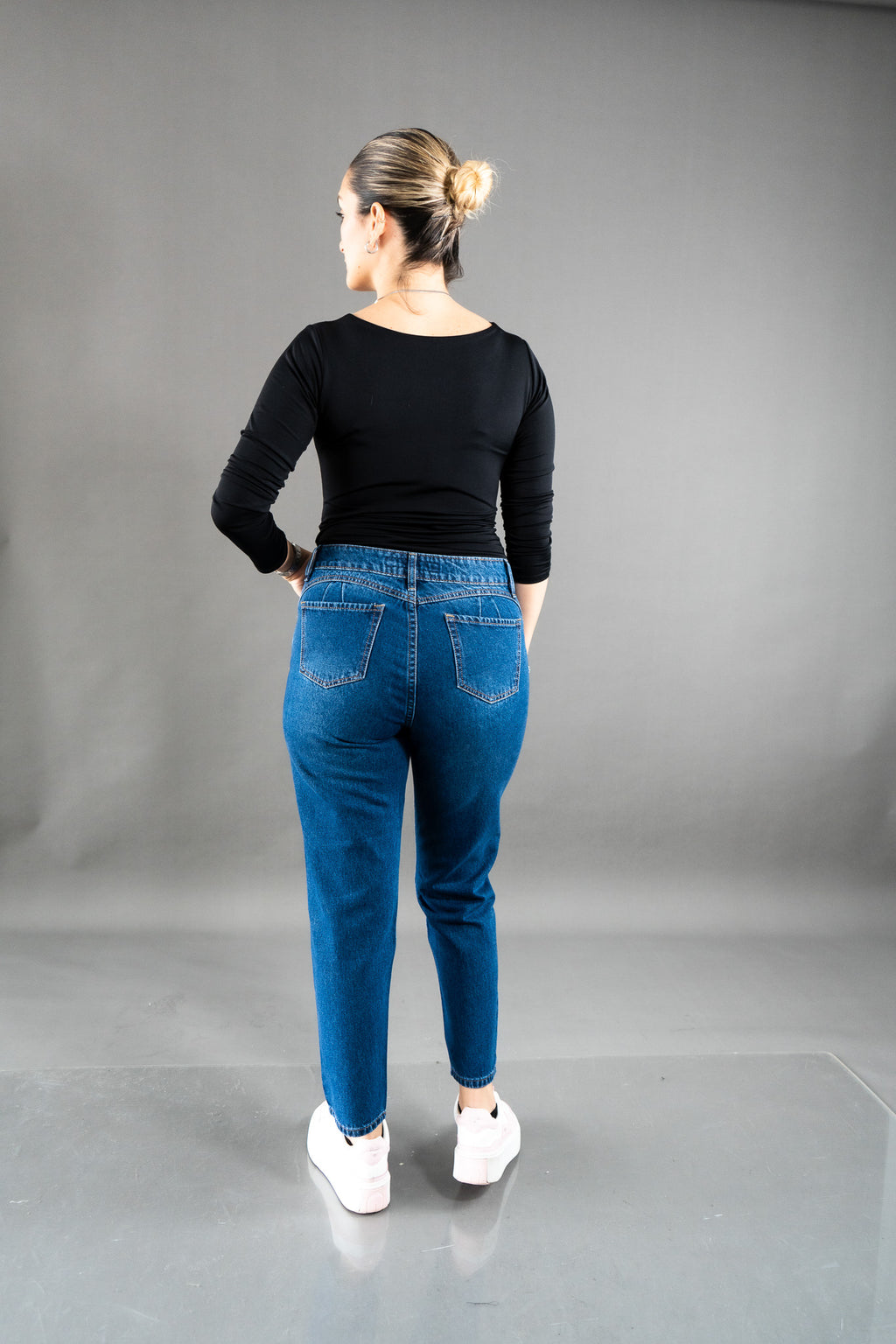 Mom Jean Azul