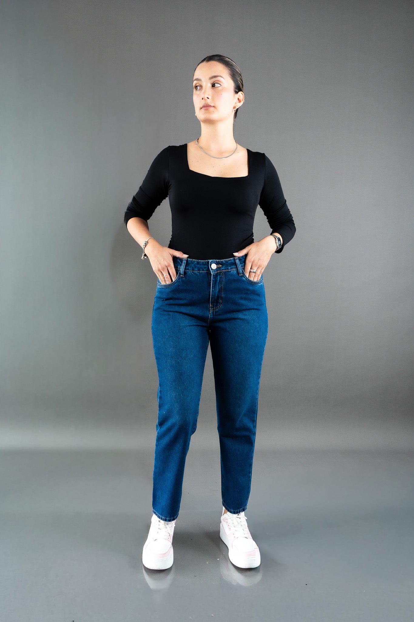 Mom Jean Azul