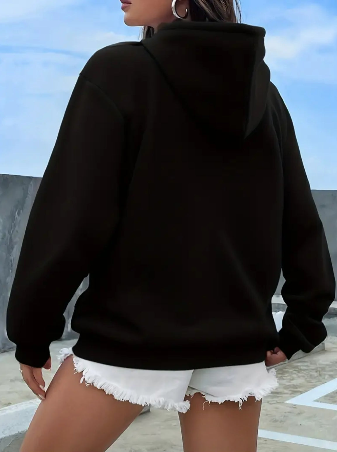 Hoodie Negro