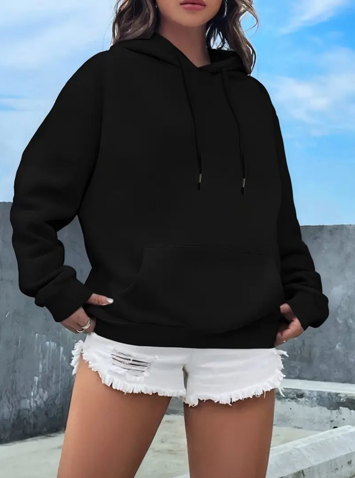 Hoodie Negro