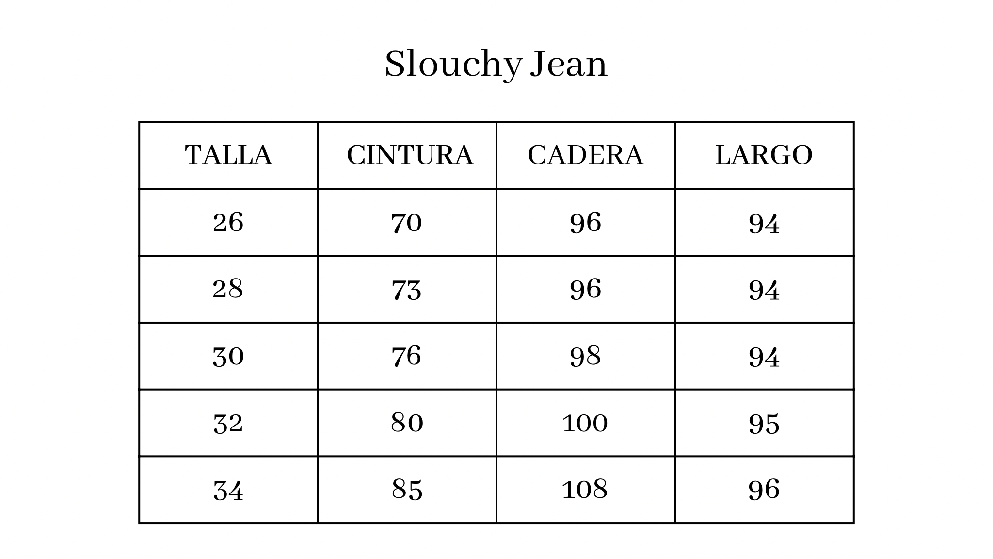 Slouchy Jean Hielo