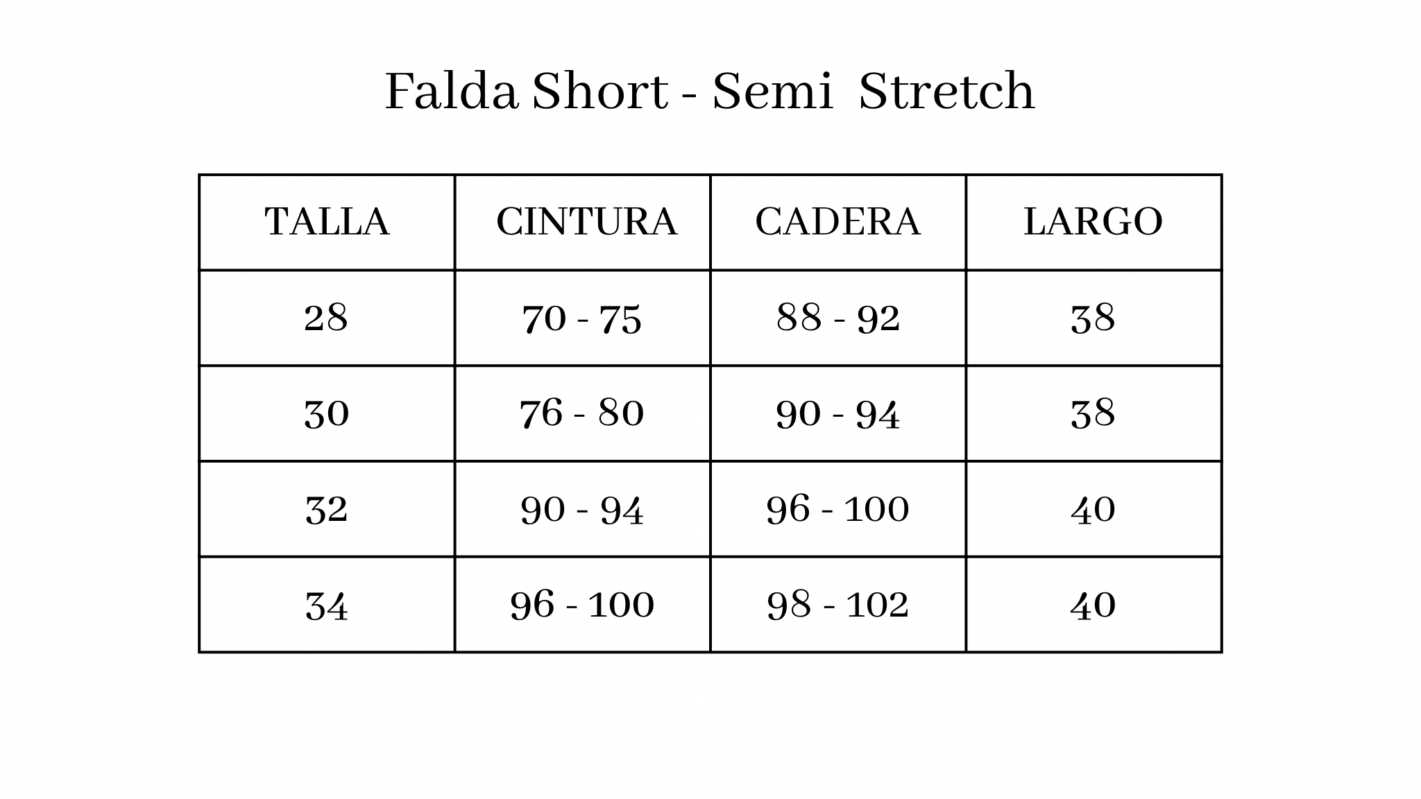 Falda Short Cargo Hielo