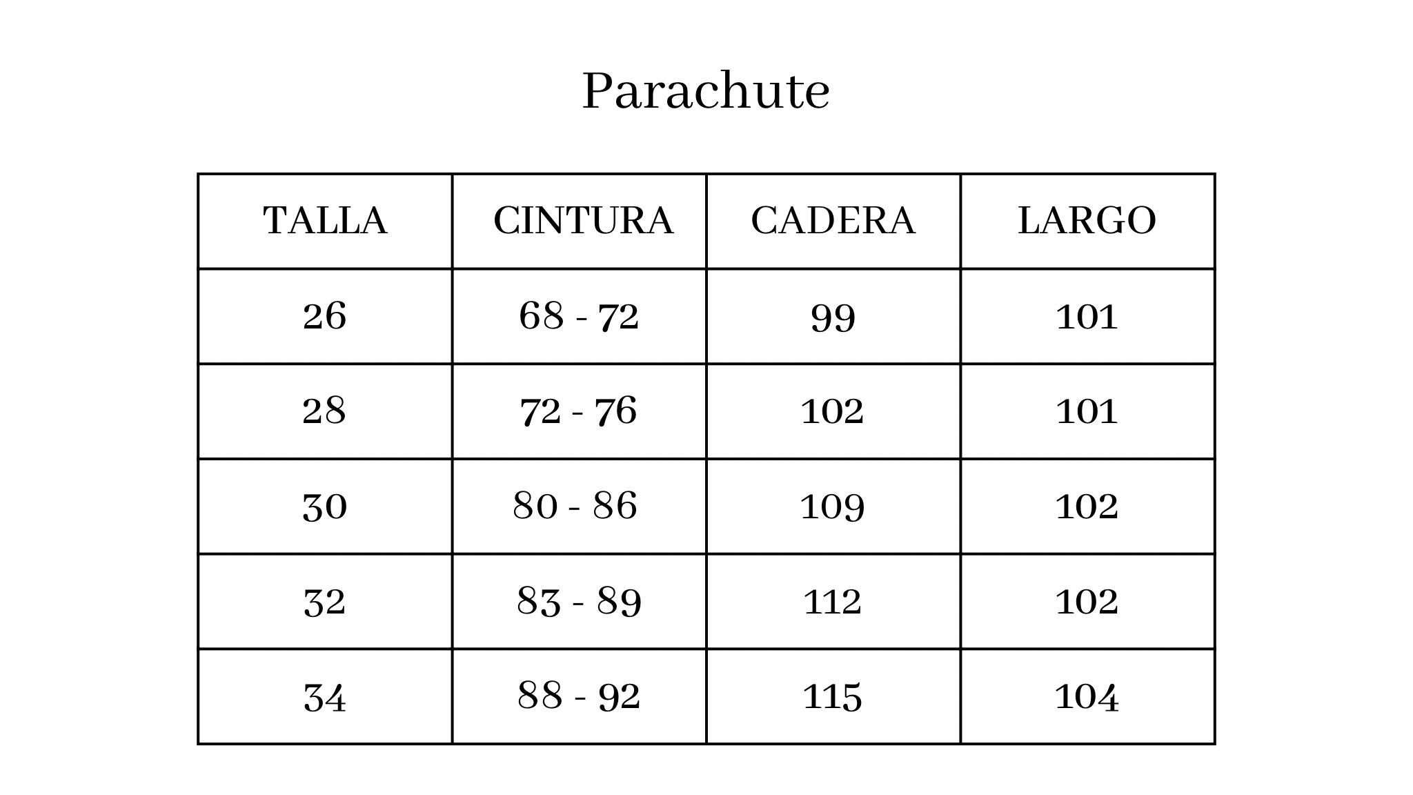 Parachute Plomo